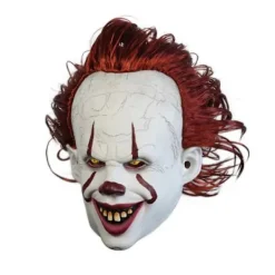 FMYSJ Läskig It Pennywise Krypande Clown Mask Clown Mask För Cosplay Dekoration (FMY) Not Glowing> Masker
