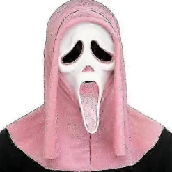 FMYSJ Läskig Spökansikte Blodig Bling Mask - Halloween Kostymrekvisita för Vuxna & Barn, Skräck Cosplay Tillbehör - FK (FMY) B> Masker