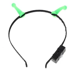 FMYSJ Lysande Alien Huvud Accessoar Hårdekoration Alien Kostym Cosplay Hårband Halloween Party Favör (FMY) 18.00X15.00X1.60CM><noscript><img width=