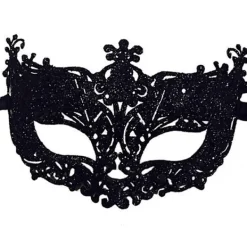 Jettbuying Lyxig venetiansk maskeradmask Kvinnor Flickor Sexig Fox Eye Mask F ONESIZE><noscript><img width=