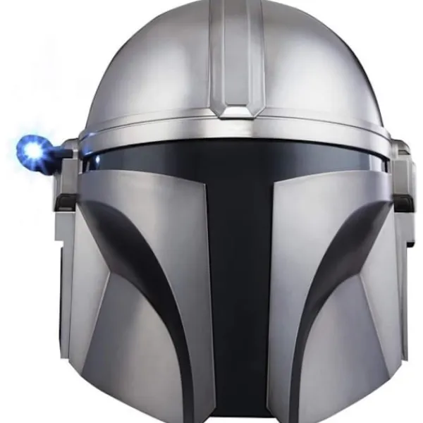 HASBRO Mandalorian elektroniska headset, Premium headset för cosplay, från 14 år, Star Wars The Black Series Flerfärgad> Huvudbonader