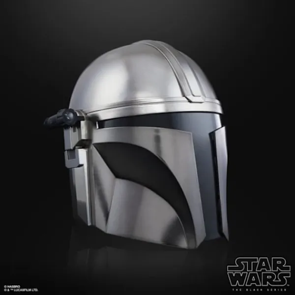 HASBRO Mandalorian elektroniska headset, Premium headset för cosplay, från 14 år, Star Wars The Black Series Flerfärgad> Huvudbonader