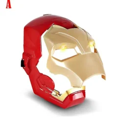 Mrvel vengers 4 Iron Mn Cptin meric Msk Ljud Ljus Hjälm Öppen Msk För Brn Hlloween><noscript><img width=