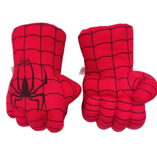 Marvel figur boxningshandskar Spiderman Superhero Cosplay Handskar zy left hand> Tillbehör