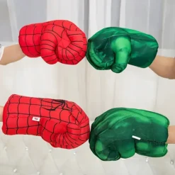 Marvel figur boxningshandskar Spiderman Superhero Cosplay Handskar zy left hand> Tillbehör