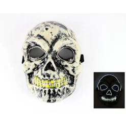 Premium-Brand Mask dödskalle med Glowstrip> Masker