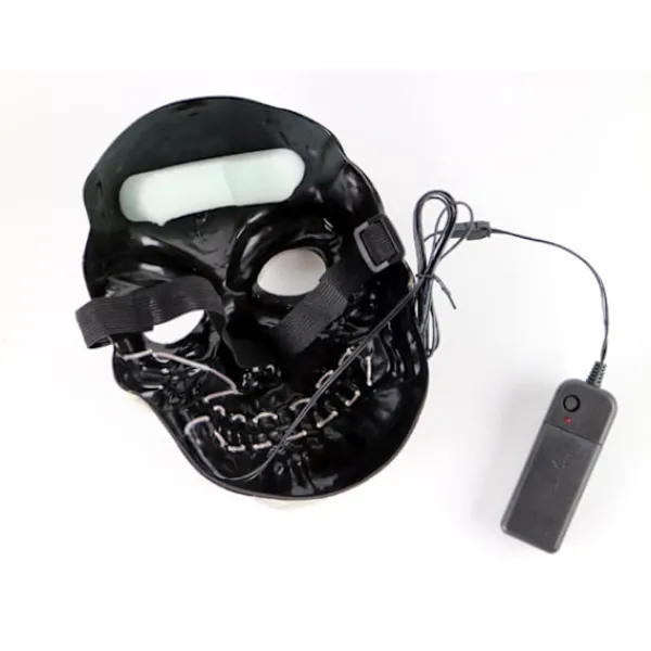 Premium-Brand Mask dödskalle med Glowstrip> Masker