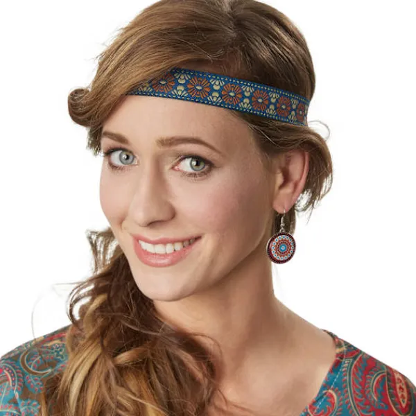 tectake Maskeraddräkt hippie girl harmony dam M> Dräkter