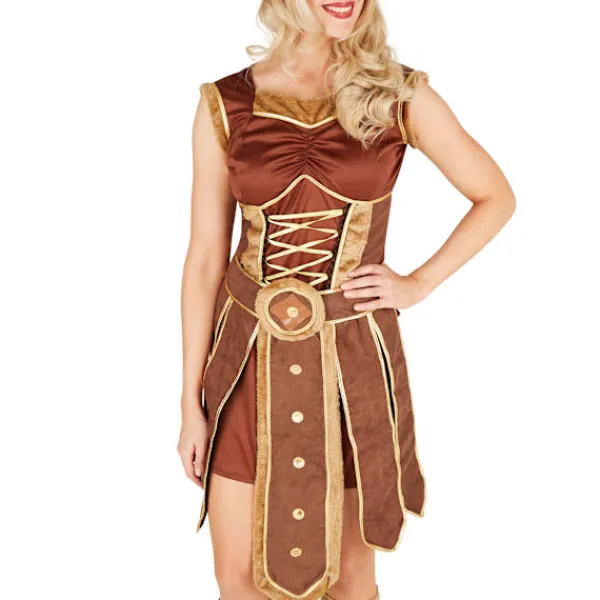 tectake Maskeraddräkt viking prinsessa L> Dräkter