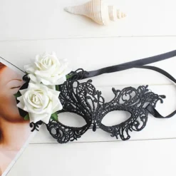 HEET Maskeradmask Kvinnors Venetianska Mask Vacker Elegant Lady Masque> Masker