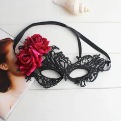 HEET Maskeradmask Kvinnors Venetianska Mask Vacker Elegant Lady Masque><noscript><img width=