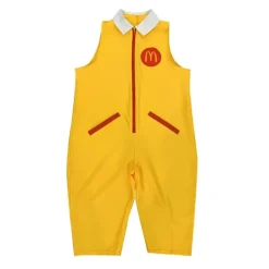 McDonald Cosplay Kostym Ronald Maskerad Sutra Clown Karaktär Vuxen Halloweenfest Rolig Kostym Scenkläder Peruk XXL-FY XXL A2> Dräkter