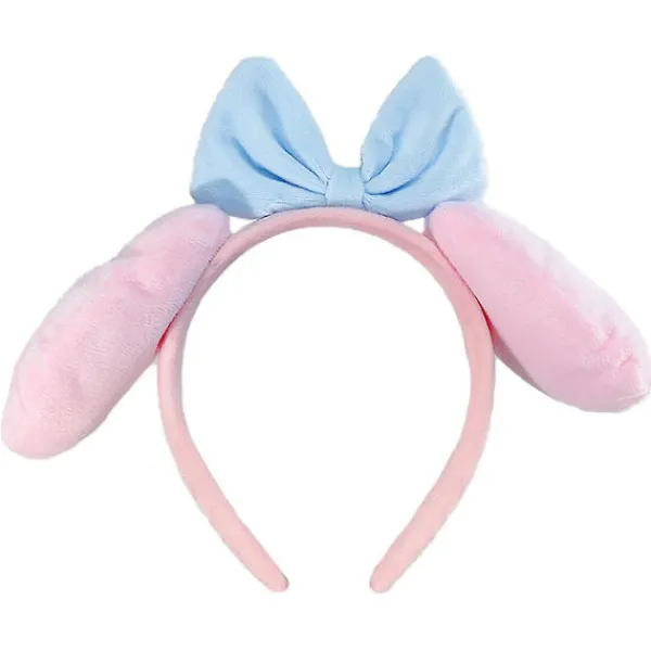 unbranded Melody Cosplay Hårspänne Öra Plysch Hårband Kvinnor Flickor Kawaii Fjäril Hårband Halloween Jul Födelsedag Semester Fest Present> Huvudbonader
