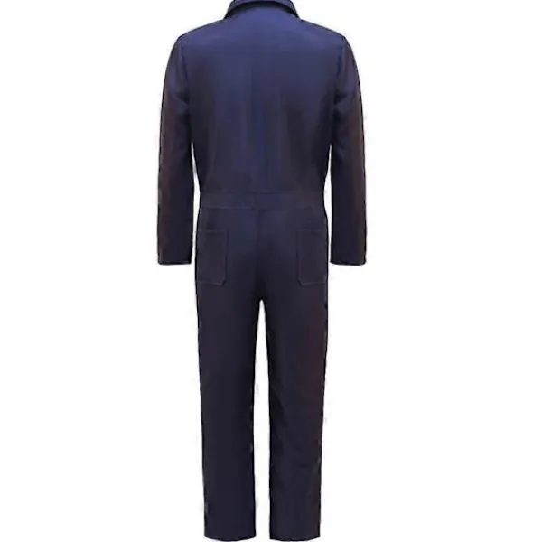 Michael Myers Kostym 2024 - , Cosplay, Halloween Jumpsuit, Horror Blodig Mördares Rekvisita, Karnevalspartykostym för Vuxna Män S> Masker