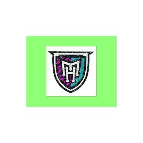 Monster High Logo Tillfällig Tatuering One Size Flerfärgad One Size> Smink