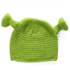 Selected deals Monster Shrek Vinterstickad Beaniehatt Nyhet Ull Rolig Mössa Jul> Huvudbonader