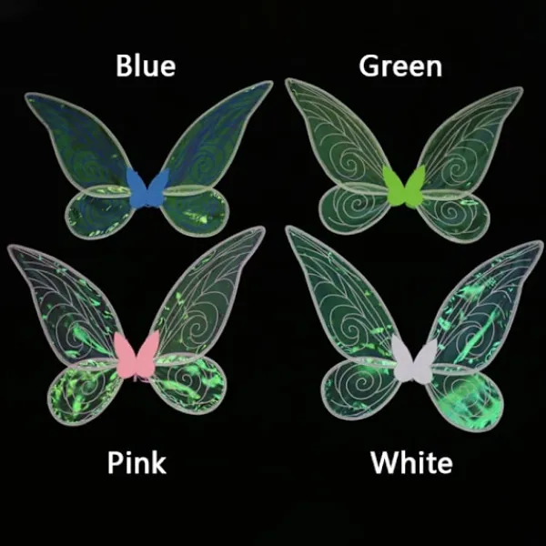 Mordely Halloween Butterfly Wings Fairy Elf Princess Angel> Tillbehör