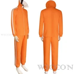 Movie Vector Cosplay Kostym Orange Jacka Byxor Glasögon Kostymset Svamp Peruk Halloween Utklädningsset Partyset MM M M M-FS- M Costume wig glasses> Dräkter
