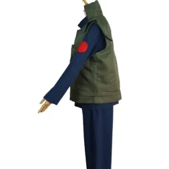 LAIQIANKUA Naruto Anime Hatake Kakashi Cosplay Party Kostym Väst Jacka+toppar+byxor Set Outfits Set Presenter XL> Dräkter