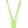 FMYSJ Neongrön Borat Mankini för män - Gränsöverskridande e-handelsexpert (FMY)> Dräkter