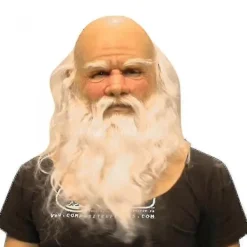 Ännu en av min gubbes julhelgs roliga mask supermjuk tomte vuxen> Masker