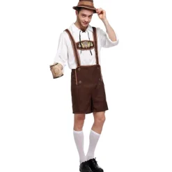 Oktoberfestdräkt för män - Vuxen Storlek 1 st XXL[GPA]> Dräkter