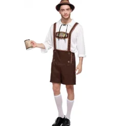 Oktoberfestdräkt för män - Vuxen Storlek 1 st XXL[GPA]> Dräkter