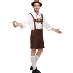 Oktoberfestdräkt för män - Vuxen Storlek 1 st XXL[GPA]><noscript><img width=