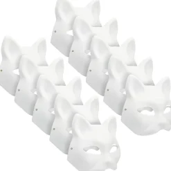 10-pack - DIY Kattmask / Therianmask 420> Masker