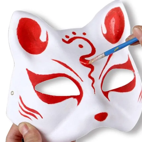 10-pack - DIY Kattmask / Therianmask 420> Masker