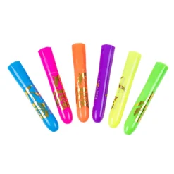 6-pack Glow In Dark Ansiktsfärg Uv Neon Ansiktsfärg Crayon Penna><noscript><img width=