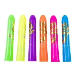 6-pack Glow-in-the-Dark Ansiktsmålning UV Neon Ansiktsmålning Crayonpennor> Smink