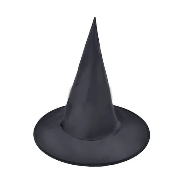 10-pack Häxhattar Halloween Svart Häx Hängande Hatt Svart Hatt Häxhatt Halloween Julfest> Huvudbonader