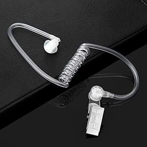 4-pack Spy Öronproppar Leksaker Säkerhetsheadset Öronpropp Agent Spy Öronpropp Kostymrekvisita Snap On Ersättningsakustisk Slang För 2-vägs Radio Audioheadset | Fyndiq> Tillbehör