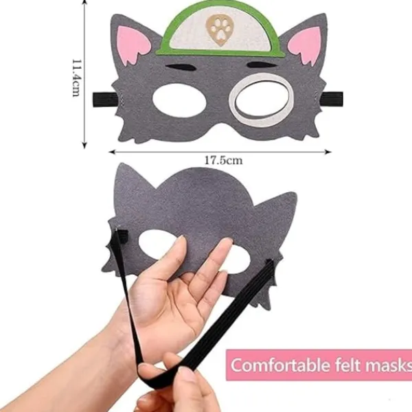Paw Patrol Hund Leksaker, Filt Mask, Barn Djur Mask, Valp Fest Masker> Masker