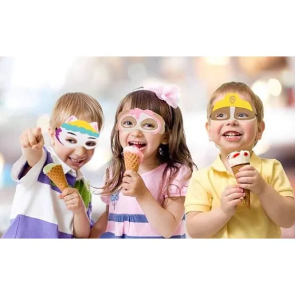 Paw Patrol Hund Leksaker, Filt Mask, Barn Djur Mask, Valp Fest Masker> Masker