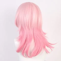 1PC Lång Rak Rosa Peruk för Honkai Star Rail 7 Mars Cosplay><noscript><img width=