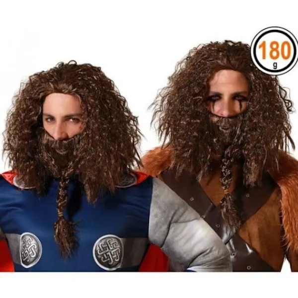 Peruk och vikingaskägg för män> Peruker