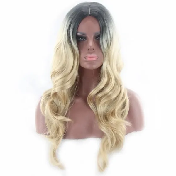 Peruk Svart, grå, blond inkl. peruknät & hårkam> Peruker