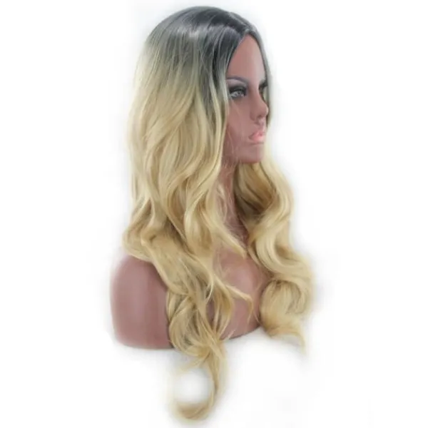 Peruk Svart, grå, blond inkl. peruknät & hårkam> Peruker