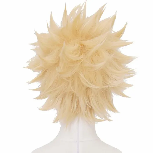 Peruk Värmebeständig Syntet för Cosplay Bakugou Katsuki.z> Peruker
