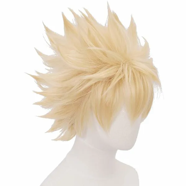 Peruk Värmebeständig Syntet för Cosplay Bakugou Katsuki.z> Peruker