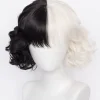 Peruker Cruella De Vil Kuila Cosplay - i lager> Peruker