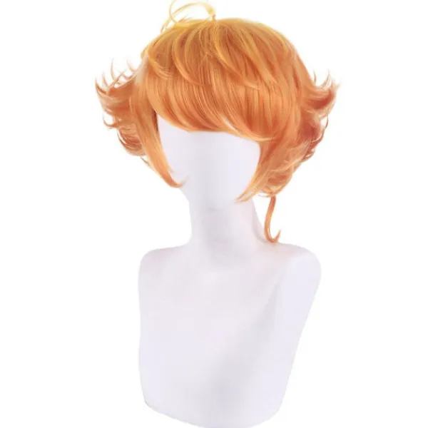 Perukmössa Promised Neverland Party Syntetiska Hårperuker> Peruker