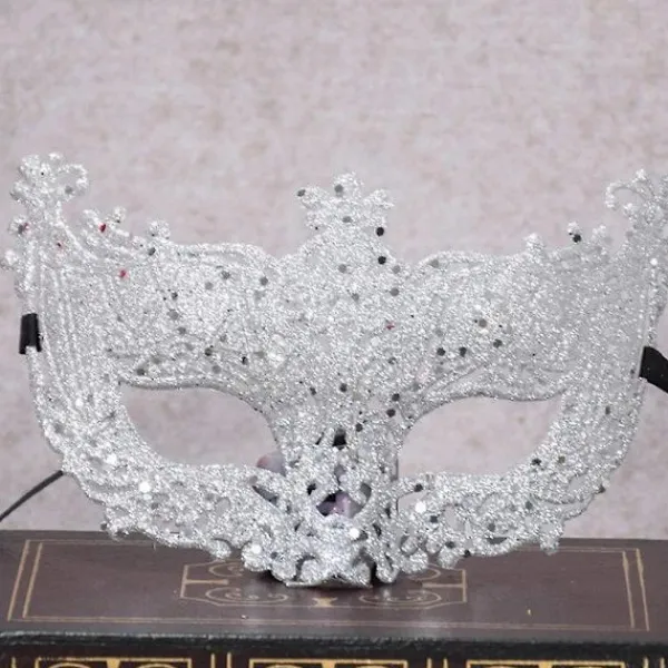 [PL】 Karnevalsmask Venedig Maskeradmask Karnevalsfest Kostym Festlig Fest> Masker