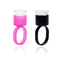 Plast, Svamp Pigment Kopp Ring För Tatuering 20st> Smink