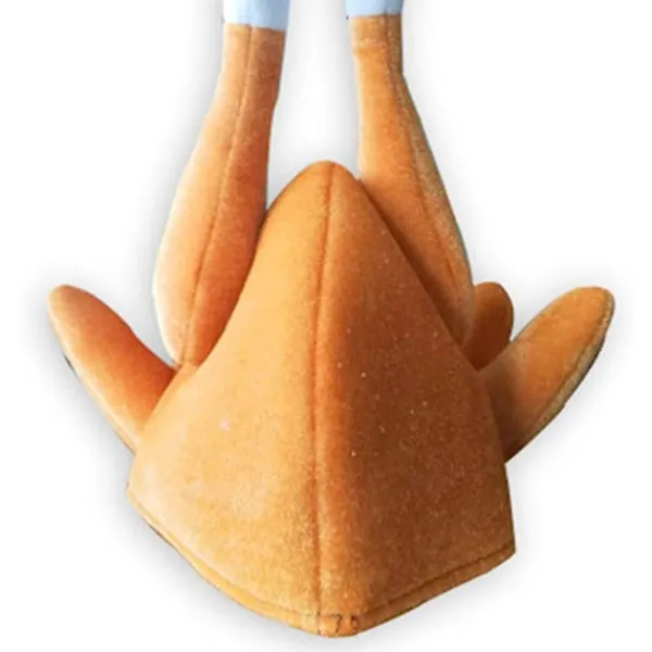 Plush Thanksgiving-Turkikeps, Rostad Turkikeps, Thanksgiving-Kostym> Huvudbonader