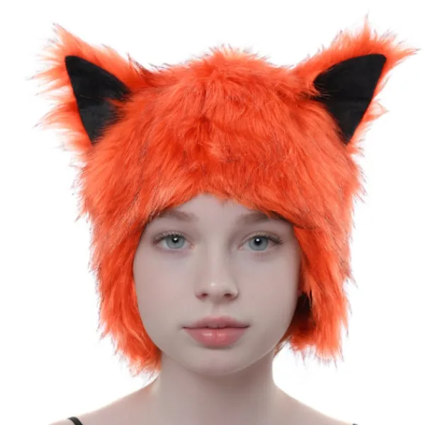 unbranded Plysch Öronmössa Cosplay Kostym Mössa För Vinter Utomhusaktivitet Kallt Väder> Huvudbonader