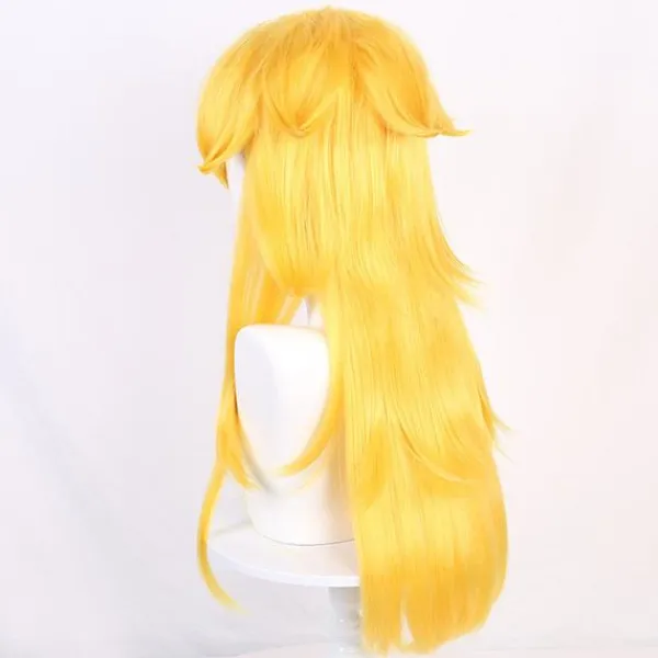 Prinsessan Peach Peruk för Flickor Cosplay Halloween Kostym> Peruker