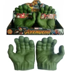 QD Hulk Smash Hands Avengers Cosplay Mjuka Leksakshandskar Ett Par Festleksakspresent> Tillbehör